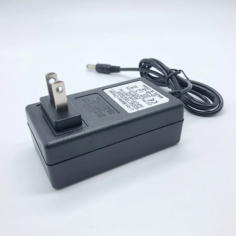 12.6V 16.8V 2A 21V 25V 1A 18650 Lithium Battery Charger DC 5.5*2.1-2.5mm for 3S 4S 5S 6S 12V to 25V Screwdriver Battery Pack Use