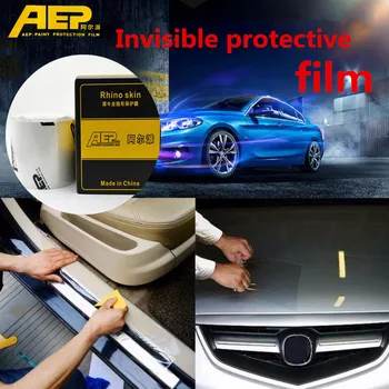 

3 Meters TPH Rhino Leather Skin Car Bumper Hood Paint Protect Sticker Decal Protective Film Vinyl Clear Transparent Car Styling