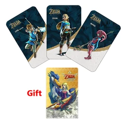 Juego de cartas Amibo Amiibo 25 en 1, cartas con espada Skyward Loftwing, Ntag, Nfc, resistente al agua, Colección mate, Zelda 2