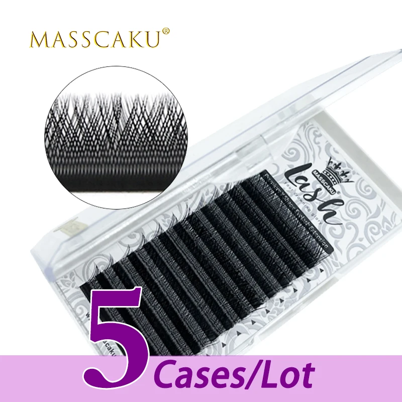

5case/lot New fashionable 0.07 thickness Y-shaped false eye lashes faux mink eyelashes extension with custom package