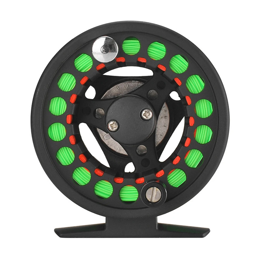 75 мм/85 мм 2+ 1BB катушка для ловли нахлыстом легкая с ЧПУ обработанная из алюминиевого сплава катушка для ловли нахлыстом с леской рыболовные аксессуары