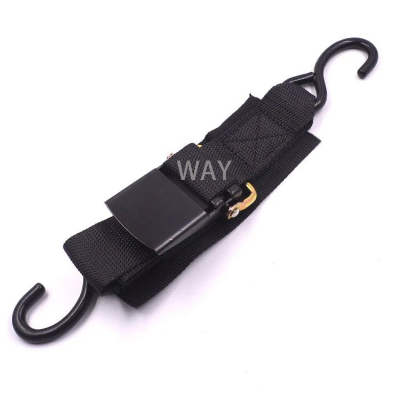 Boat Transom Tie Down Straps to Trailer Buckle Strap 1pc 2Inch X 4Feet 1200 LBS Capacity for Marine Jet Ski PWC Trailers cargo straps cargo tie down strap tie down straps lashing strap