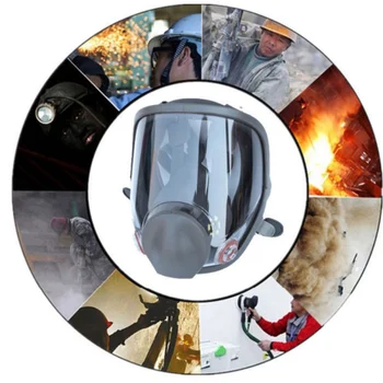 

Hot Full Face Pesticides Mask Paint Respirator Gas Chemical Dustproof Pesticides Mask