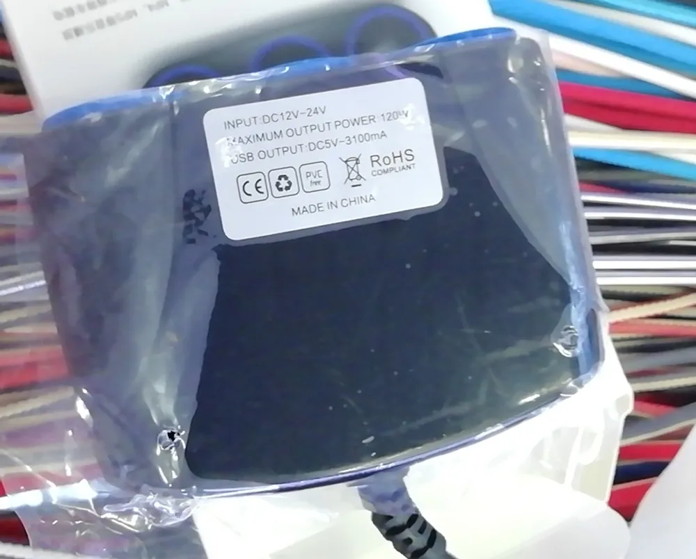 3в1 3 порта USB зарядное устройство 3 гнезда прикуривателя быстрое зарядное устройство для мобильного телефона MP3 gps