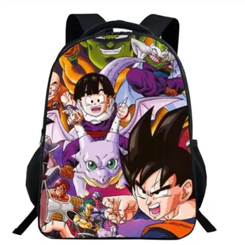 

Anime Dragon Ball Z / Super Backpack Children School Bags Teenager Boys Girls School Backpacks Saiyan Goku Book Bags Gift