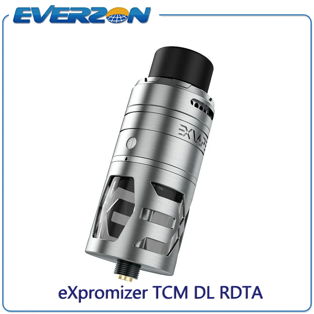 Exvape Expromizer сетчатый RDTA 25 мм TCM DL верхний бак койлера испаритель емкостью 7 мл
