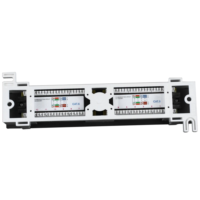 Сетевой набор инструментов 12 портов Cat6 патч панель Rj45 сетевое настенное