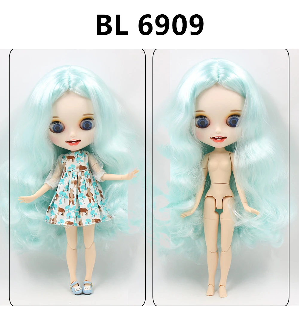 ICY factory blyth doll 1/6 BJD кукла стильный изысканный макияж тела маленький рот смайлик подарок для девочек Специальная цена