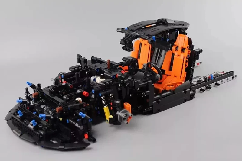DHL XQ1001 Technic Car MOC-16915 McLaren P1 функция двигателя автомобильный набор строительных блоков Кирпичи 20087 детская Рождественская игрушка