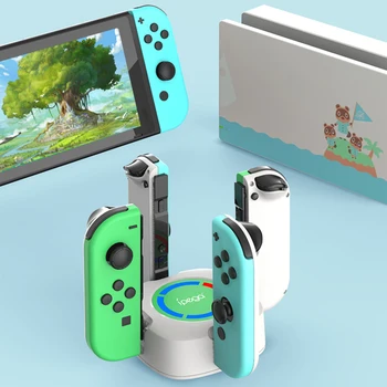 

4 in 1 Charging Dock Cradle Joy-Con Stand Controllers Charger Station for N-Switch Controllers Type-C Charging Cable