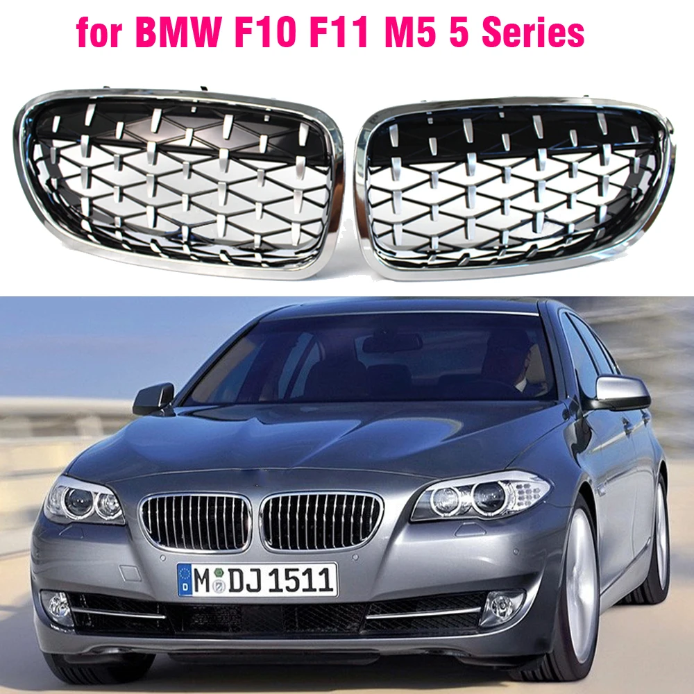 F11 Nieren, F10 nieren, zwart, front nieren, F10 radiatorgrill voor BMW 5-serie F10 F11 M5 2010-2017 F10 grill zwart glanzend dubbele lamellen, grill (voor G01 2019-2021 F11 Nieren, F10 nieren, zwart, front nieren, F10 radiatorgrill voor BMW 5-serie F10 F11 M5 2010-2017 F10 grill zwart glanzend dubbele lamellen, grill (voor G01 2019-2021