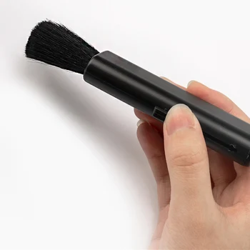 

New Car retractable cleaning brush Air Conditioner Computer cleaning brush telescopic keyboard plastic handle wool small brush