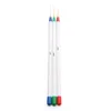 3Pcs Acrylic French Stripe Nail Art Liner Brush Set Manicure Ultra-thin Line Drawing Pen UV Gel Brushes Painting Tool Carved Pen 5