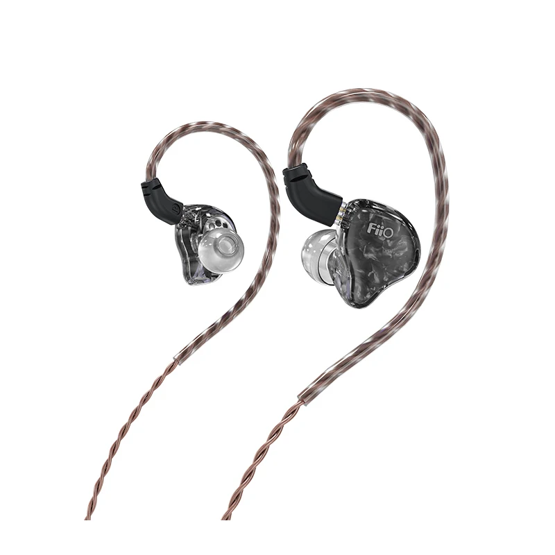 FiiO FH1s Hi Fi стерео 1BA(Knowles)+ 1 динамический Гибридный IEM с 0 78 2 шпильки Съемная кабели