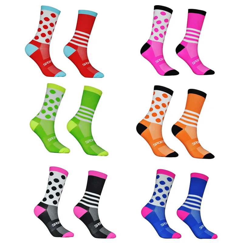 

Outdoor Sport Men Cycling Socks Comfortable Basketball Sports Socks High Quality Road Marathon Running Bike Bicycle Socks