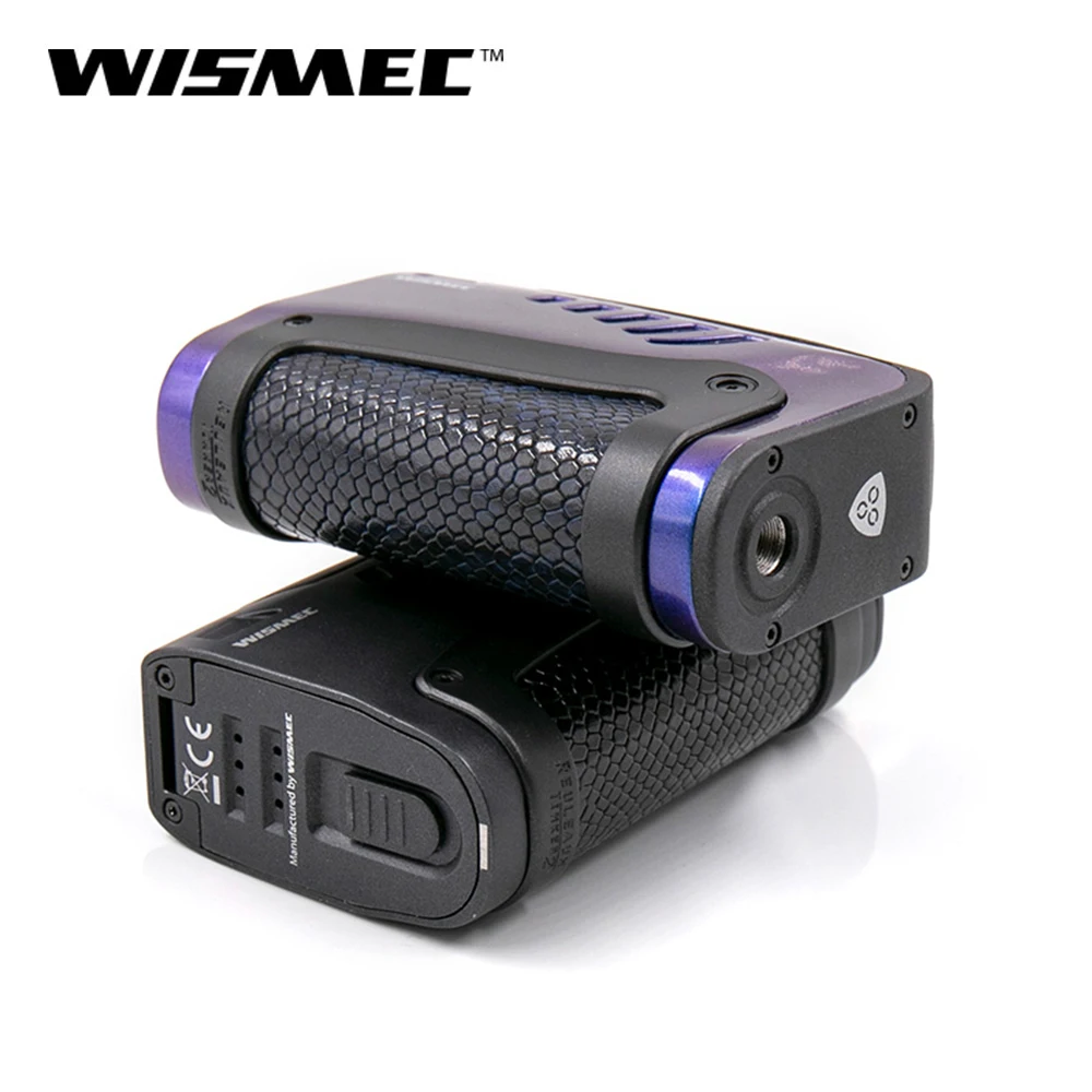Wismec reuleaux Tinker 2 Коробка мод 200 Вт поддержка Wismec желоб распылитель электронная сигарета Двойной 18650 мод