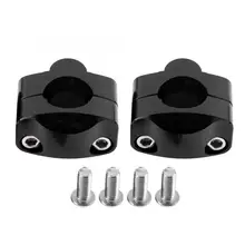 2 шт., универсальный держатель для мотоцикла 28,6 мм, фиксированный кодовый зажим, зажимы для мотоцикла