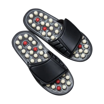 

New Massage Slippers Feet Acupuncture Point Massaging Sandal Men Women EVA Shoe Foot Massager