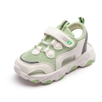 

2020 New Girls Sport Sandals Cutout Summer Kids Shoes Sandals Closed Toe Girls Sandals Children Shoes Summer size 26-37