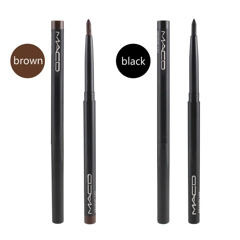 

Hot Black Coffee Color Automatic Rotating Eyebrow Pencil Waterproof Not Blooming Eyebrow Pencil
