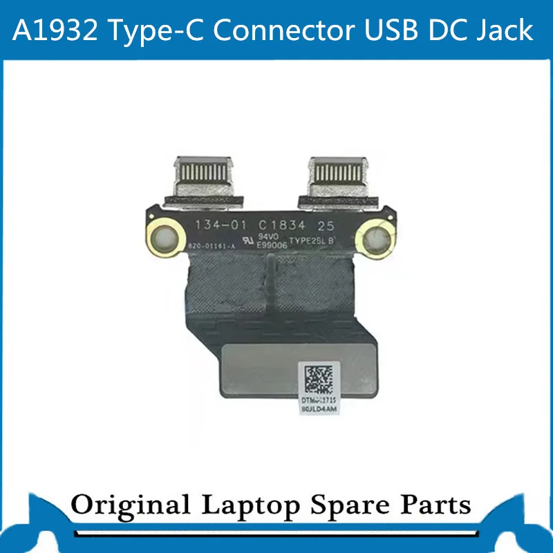 Оригинальный Новый USB коннектор для Macbook Air A1932 разъем зарядки 820 01658 бесплатная