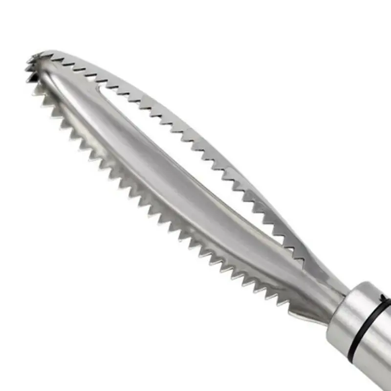 Stainless Steel Fish Scale Scaler Scraper Remover Cleaner Plane Kitchen Tool Stainless Steel Fish Scale Scaler Scraper Remover Cleaner Plane Kitchen Tool