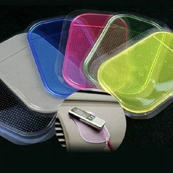 

Silicone Sticky Pad Anti Slip Mat Cell Phone For Phone GPS PDA MP3 MP4 Magic Car Accessories Car Styling New Sale
