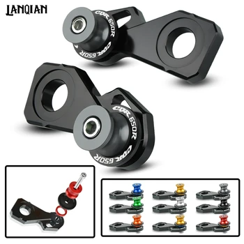 

For Honda CBR 650R Motorcycle Rear Wheel Axle Stand Pick UpHook Set 8MM Swingarm Sliders CBR650R 2019 CBR 650R CNC Accessories