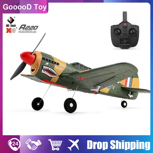 Avião de Controle Remoto Para Iniciantes WLToys A200 – Mad Machines (Grupo  Cestou Kids)