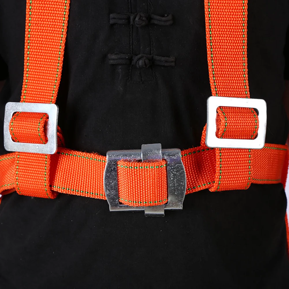 Outdoor Tools Aerial Work Safety Belt Five-Point Safety Fall Protection Adjustable High-Altitude Insurance Belt Cushioning Belt