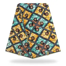 Красочный и красивый комплект из обуви в африканском стиле ткань Африканский Воск принты ткань tissu воск Африканский принт Анкара ткань