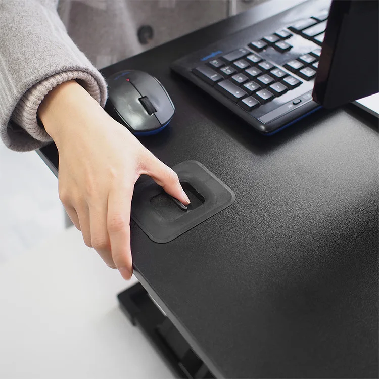

Free Installation Computer Lift Tables Notebook Office Computer Desk Workbench Foldable Stand-up Table