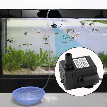 

DC3.5-9V 3W Usb Air Pump Brushless DC Submersible Water Pump USB Fountain Fish Tank Pump New