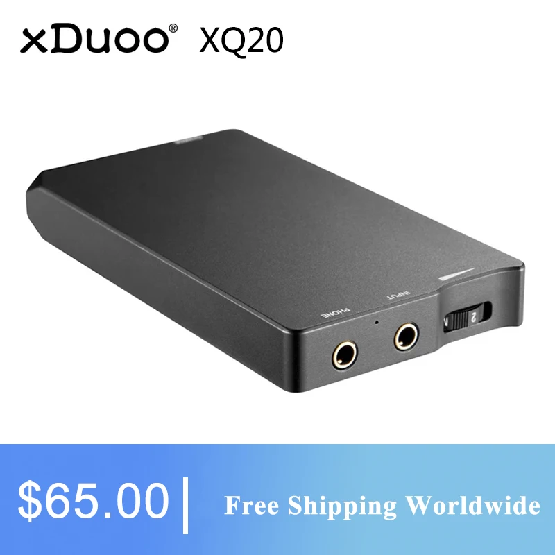 

XDUOO XQ20 High Thrust Lower Distortion Lower Noise Portable Headphone Amplifer