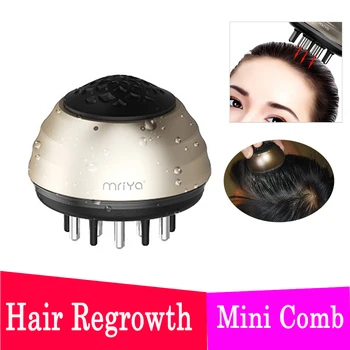 

1 Pcs Hair Comb Electric Portable Ion Hair Straightener Negative Ion Comb Anti-static Massage Mini Straight Hair Massage Comb