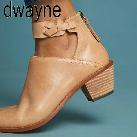 

Women Faux Suede Boots Daily Chunky Heel Zip Shoes Breathable Female Comfortable Winter Boots New Zapatos De Mujer PU Leatherkl9