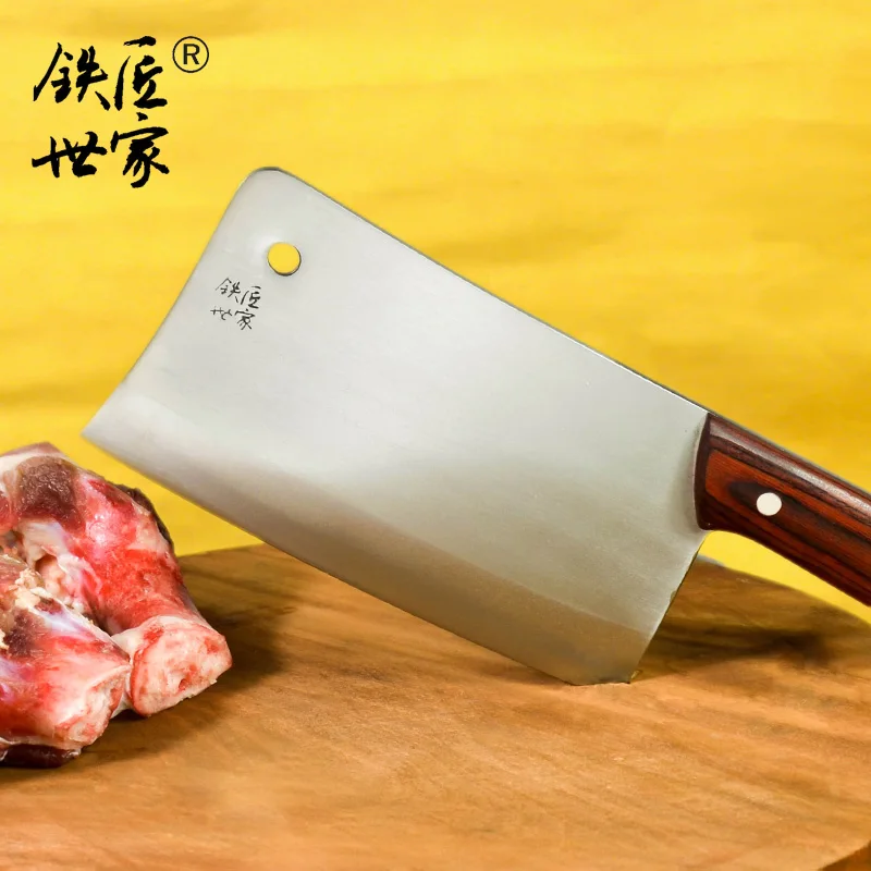 Фото Нож для уборки шеф-повара кухонные ножи из нержавеющей стали нож мясника