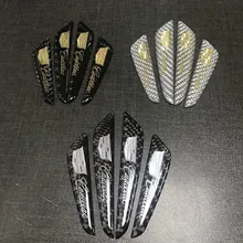 Подходит для действительно углеродного волокна отделка автомобиля Doot устойчивая к царапинам лента антиколлизия для мужчин Бянь Цзяо Кадиллак автомобиль Doot Anticollisio