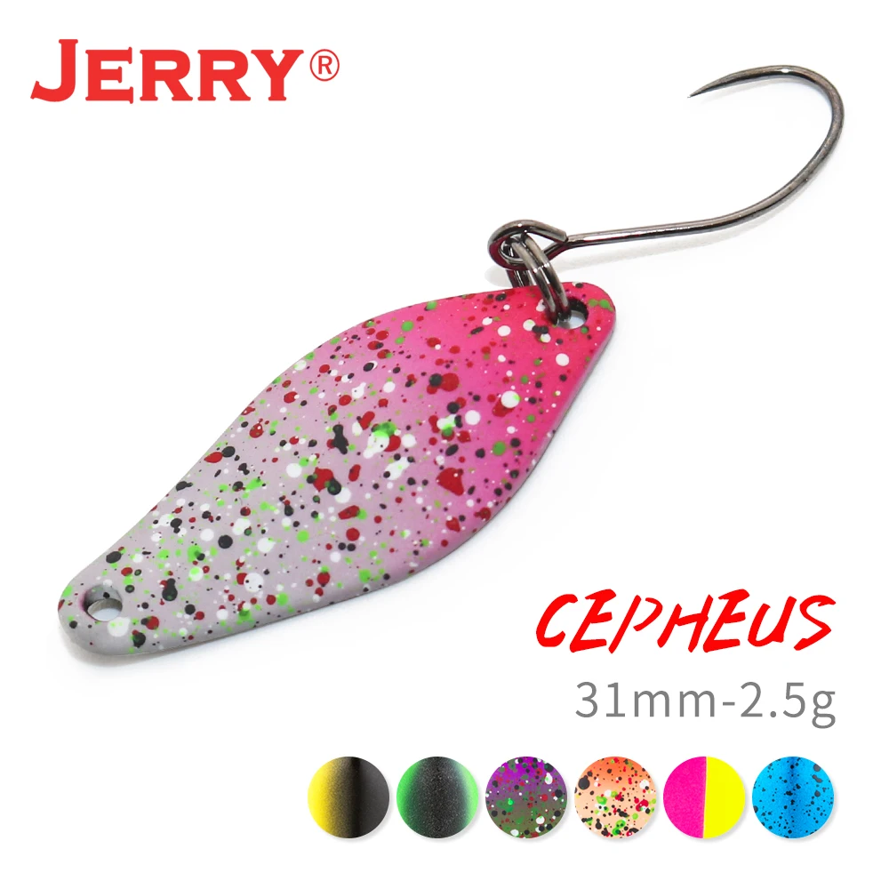 Высококачественные приманки Jerry 2 5 г миниатюрные латунные рыболовные ложки