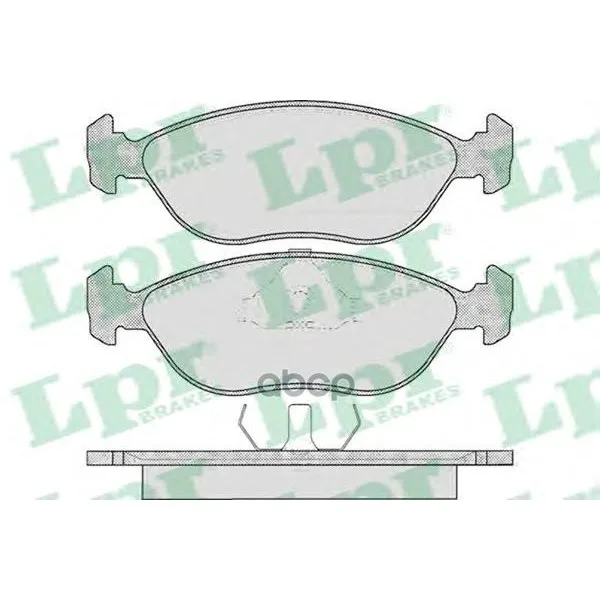 Колодки Тормозные Volvo 440/460/480 1.6-2.0 88-96 Передние Lpr 05p592 Lpr арт. 05P592