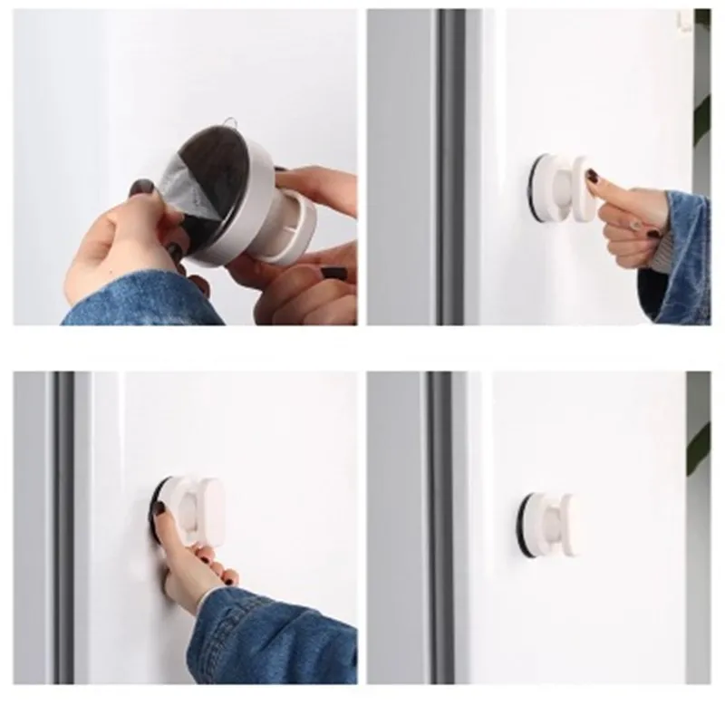 Non-perforated non-perforated suction cup handle window pantry drawer handle refrigerator handle toilet lid suction cup handle