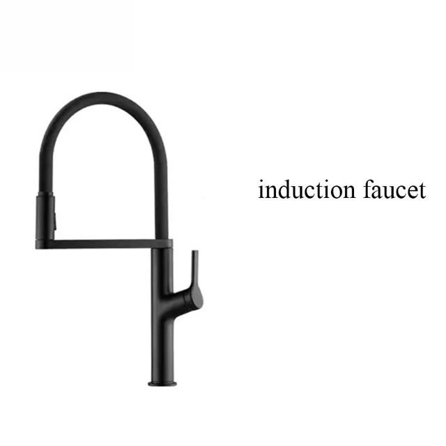 Black induction Diiib Dabai умный Индуктивный кран кухонный интеллектуальный датчик водосберегающий аэратор универсальная трубка чувствительный от xiaomi youpin - Цвет: Black induction