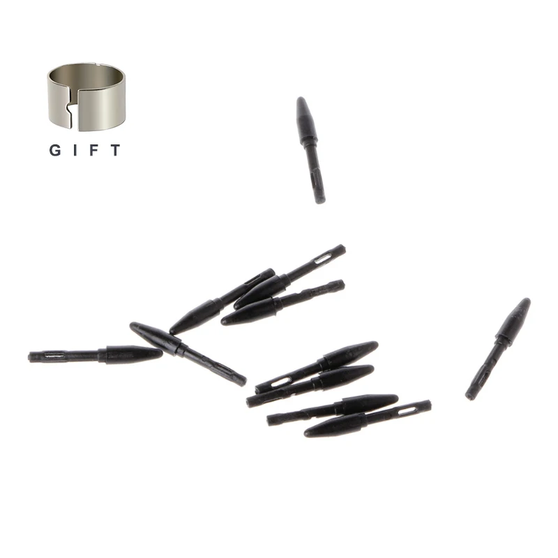 Replacement Nibs 20 Pcs Standard Black for HUION UGEE Funtuos Gaomon VIKOO LIJING Tablets Pen