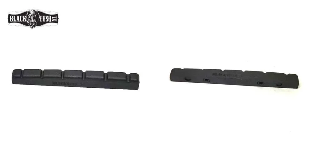 Description Picture 4 of itemGraph Tech PT-5042-00 TUSQ Nut XL 42mm Pre-Slotted Flat Bottom Guitar Nut for FD Strat Electric Guitar Accessories Black