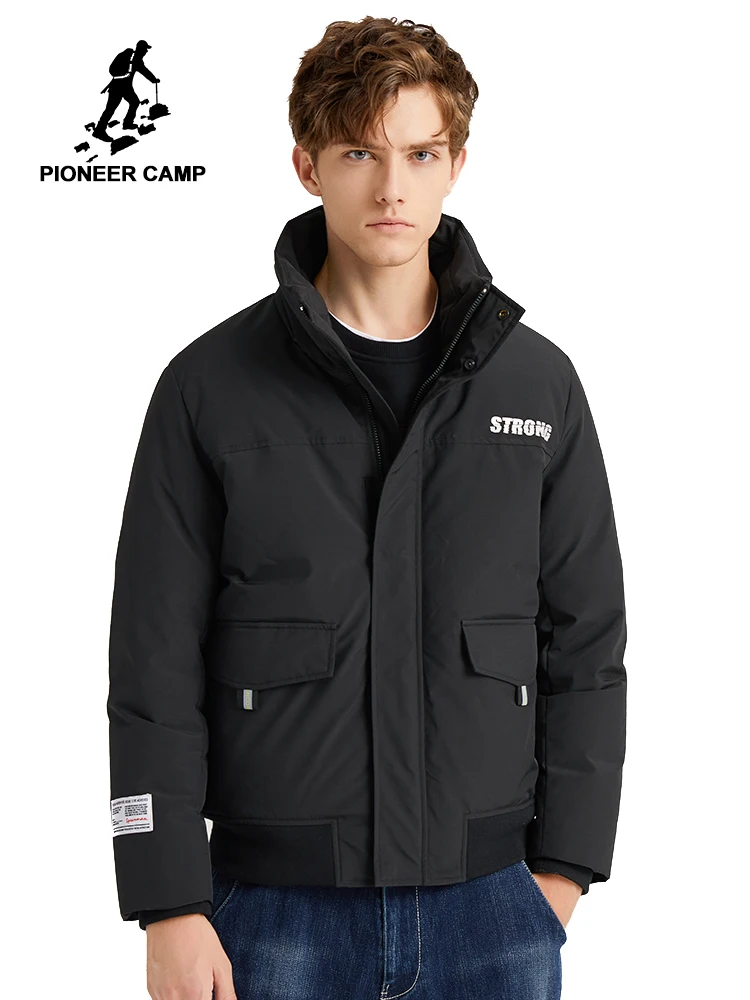 Pioneer Kamp Nieuwe Winter mannen Donsjack Hoge Kwaliteit Mannelijke Jas Bovenkleding Dikke Causale Merk Kleding YR907400