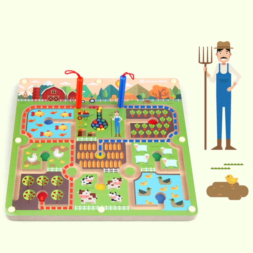 magnetic maze puzzle