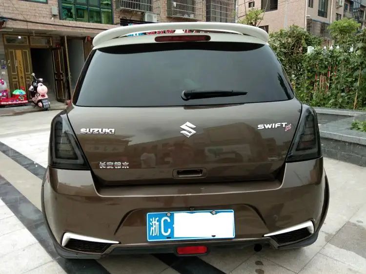 AKD автомобильный Стайлинг для Suzuki Swift задние фонари 2004- Swift светодиодный задний фонарь дневные ходовые огни тормоза Обратный Авто аксессуары