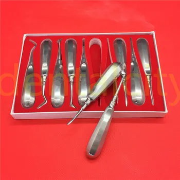 

Dental Root Elevators Teeth Extraction Luxation Surgical Instruments Forceps Kit