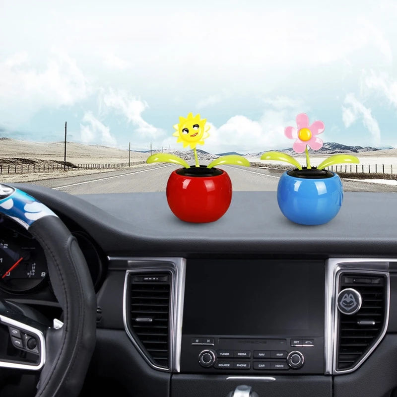 Jouet De Bureau à énergie Solaire, Tongs à Fleurs Dansantes à énergie