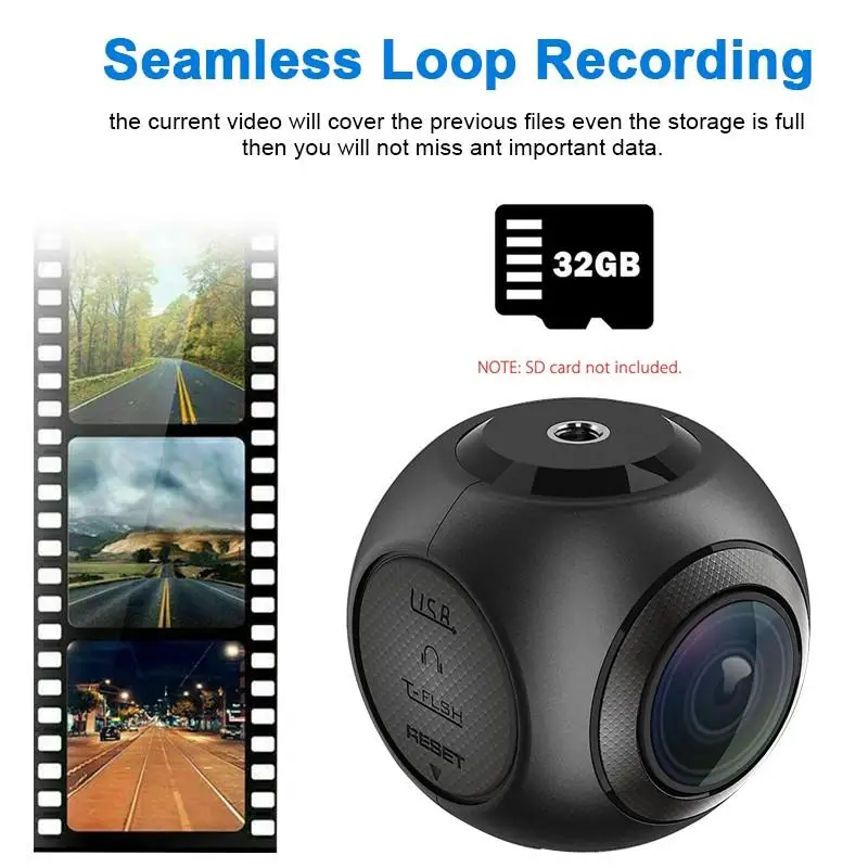 Wifi автомобильный видеорегистратор, креативный глазной глаз 1080P HD DVR камера, видео рекордер, угол обзора 170 градусов, авто камера, регистратор, видеокамера